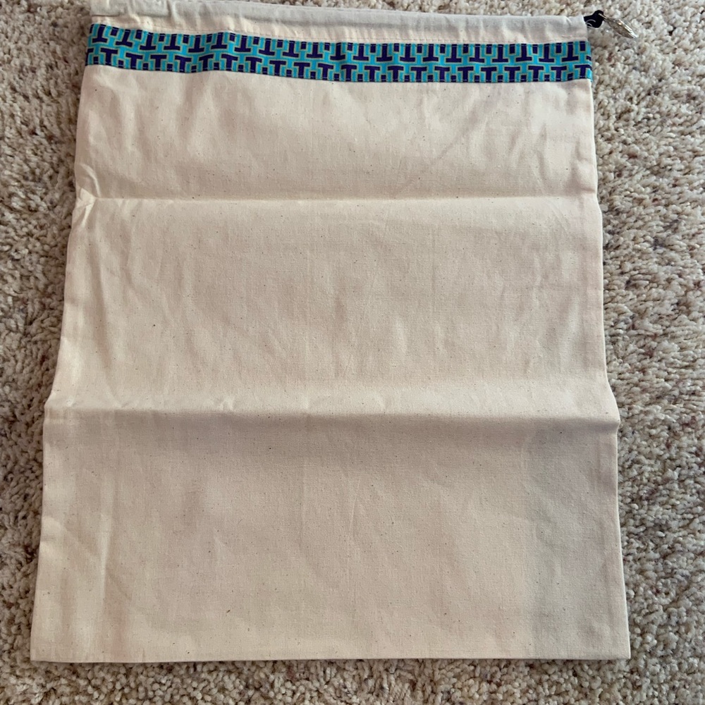 Tory Burch Linen Drawstring Dustbag (New)